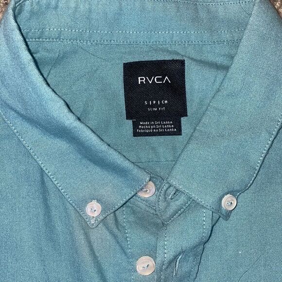 RVCA Slim Fit Longsleeve Buttondown Shirt - Picture 6 of 9